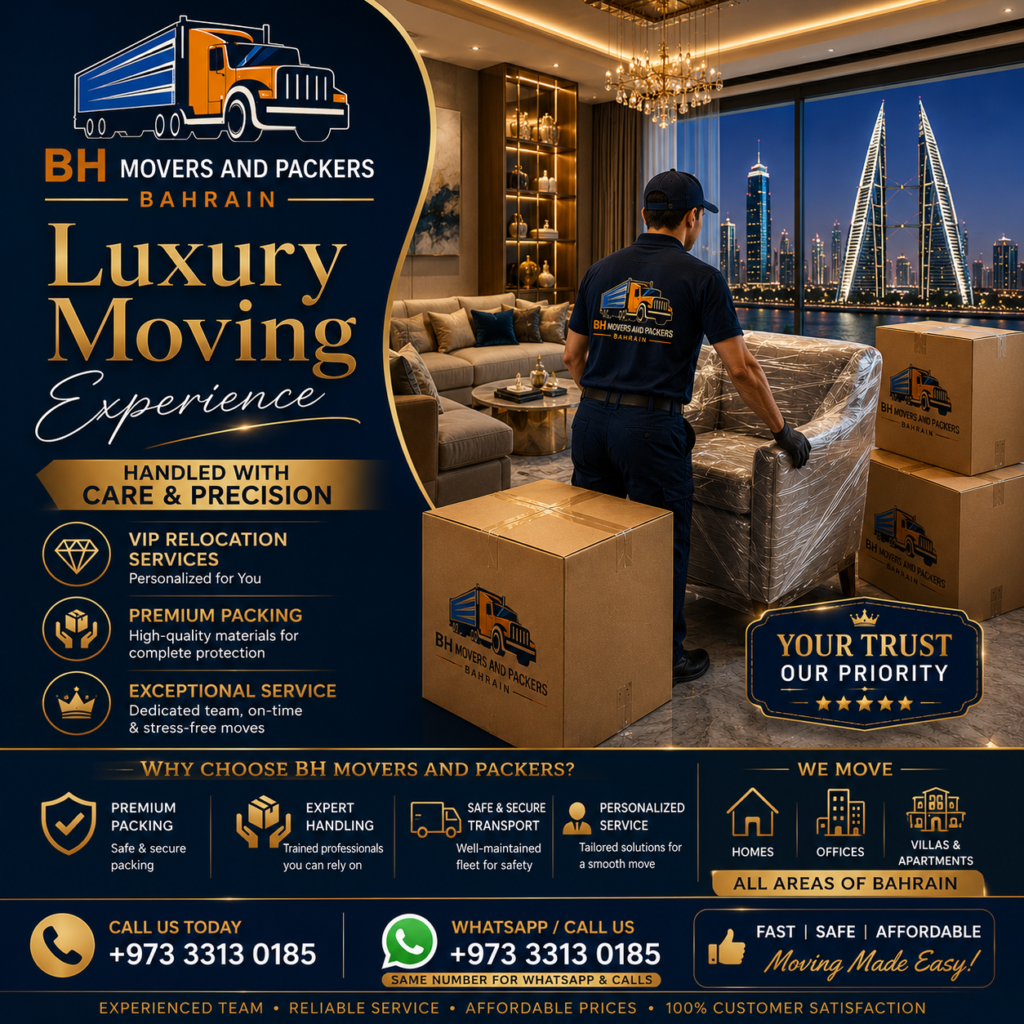 luxury moving in bahrain